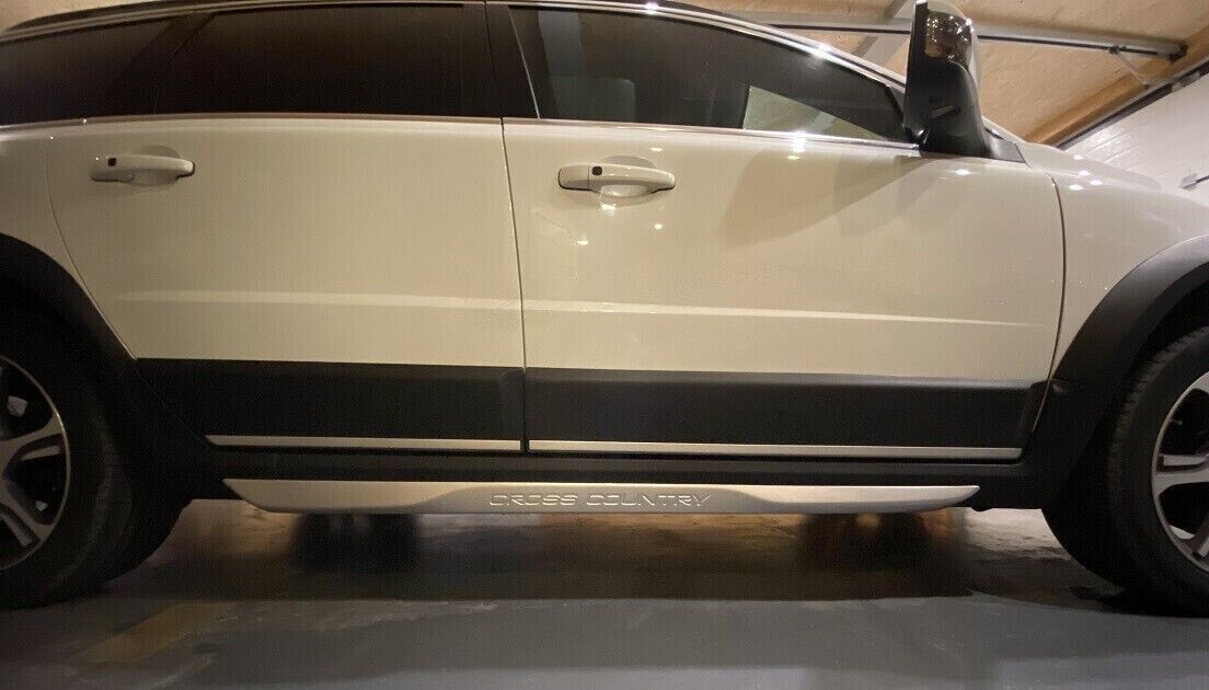 MINIGONNE LATERALI VOLVO XC70 2007-2015 SPOILER SOTTO PORTA LOOK SPORTIVO