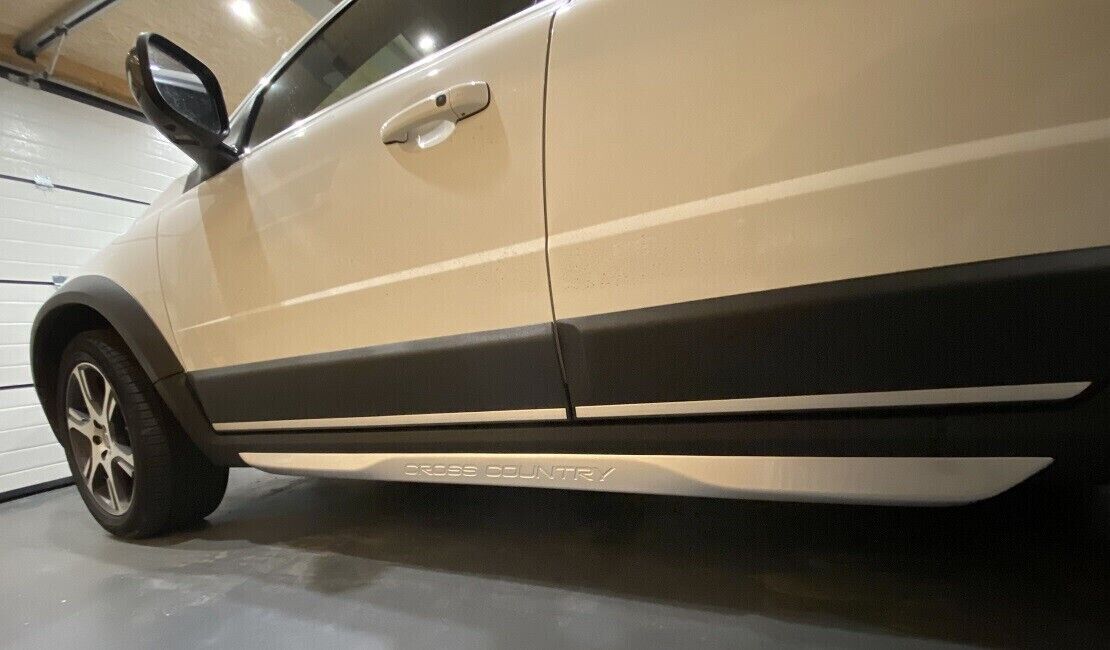 MINIGONNE LATERALI VOLVO XC70 2007-2015 SPOILER SOTTO PORTA LOOK SPORTIVO