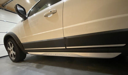 MINIGONNE LATERALI VOLVO XC70 2007-2015 SPOILER SOTTO PORTA LOOK SPORTIVO