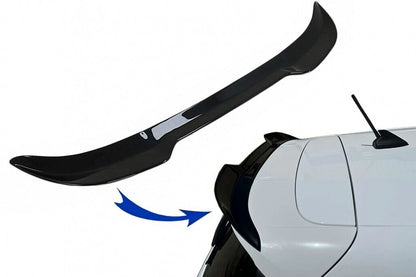 ALA AGGIUNTIVA SPOILER PER FORD FIESTA MK8 VIII ST ST-LINE 2017-2021 NERO LUCIDO