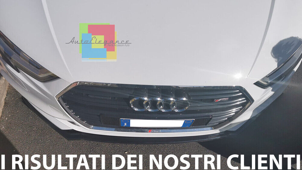 SOTTO PARAURTI ANTERIORE AUDI A3 8V 2016-2019 SPLITTER ABS PARAURTI SLINE