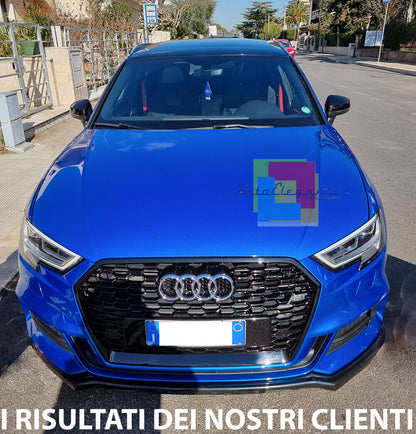 SOTTO PARAURTI ANTERIORE AUDI A3 8V 2016-2019 SPLITTER ABS PARAURTI SLINE