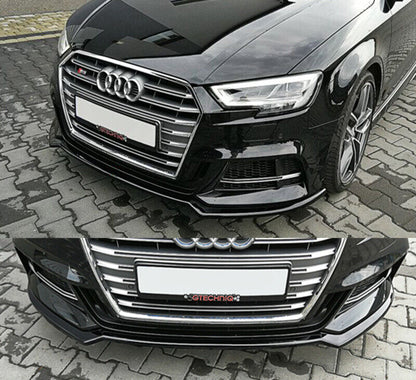 SOTTO PARAURTI ANTERIORE AUDI A3 8V DAL 2017+ LIFT SPOILER ABS PARAURTI SLINE 00