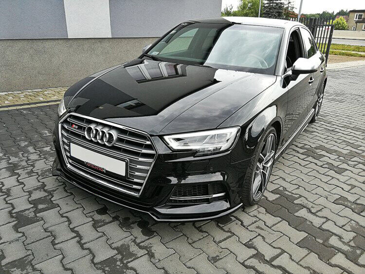 SOTTO PARAURTI ANTERIORE AUDI A3 8V DAL 2017+ LIFT SPOILER ABS PARAURTI SLINE 00