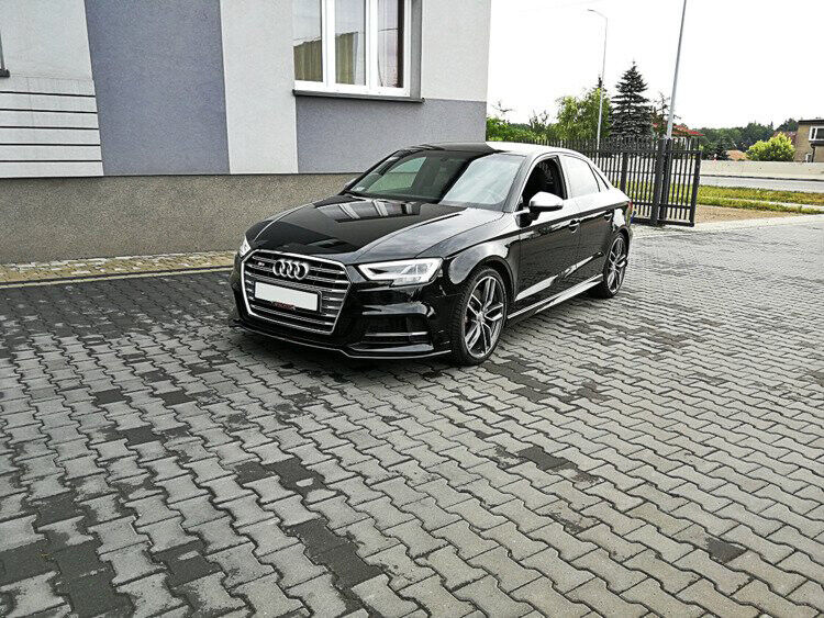 SOTTO PARAURTI ANTERIORE AUDI A3 8V DAL 2017+ LIFT SPOILER ABS PARAURTI SLINE 00