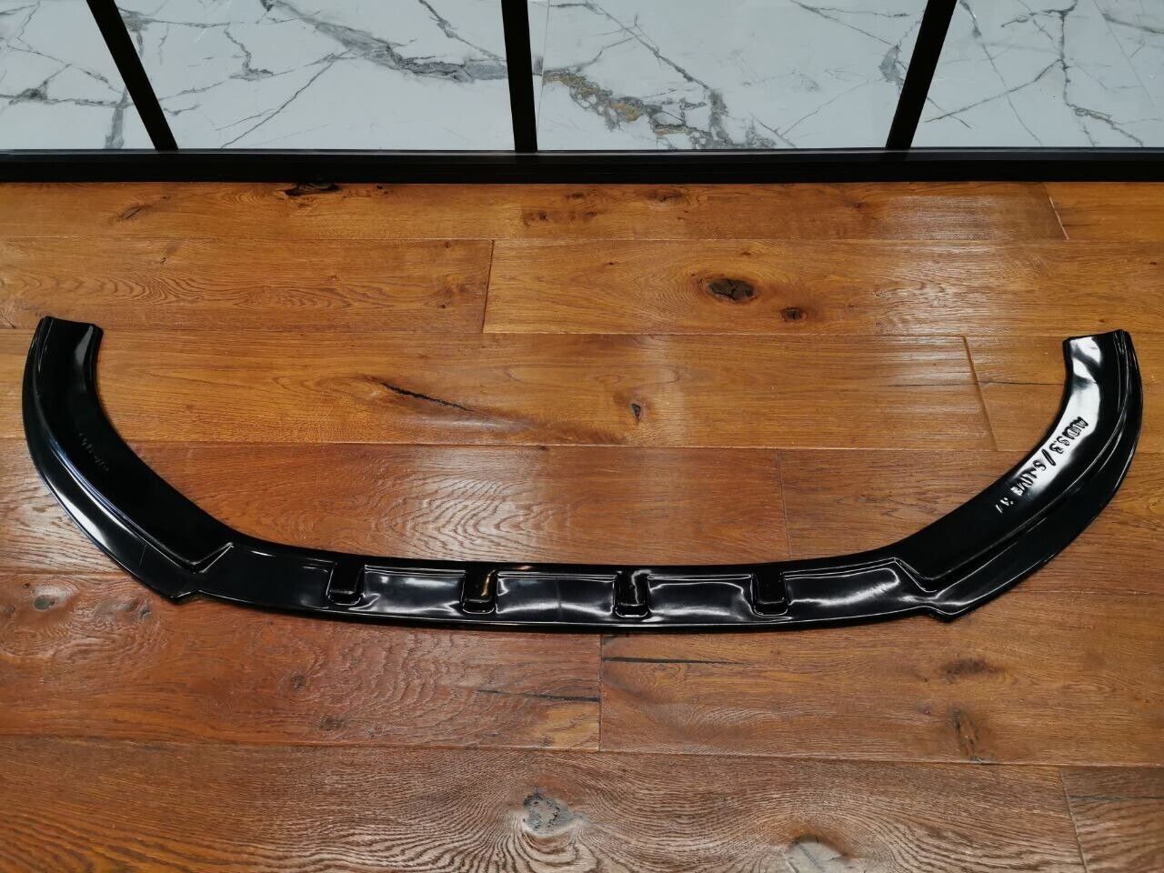 SPLITTER ADATTO PER AUDI A3 8V 2012-2016 S3 SLINE LOOK NERO LUCIDO