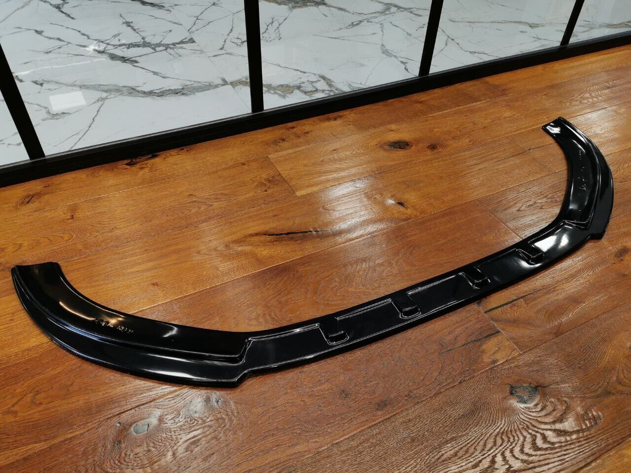 SPLITTER ADATTO PER AUDI A3 8V 2012-2016 S3 SLINE LOOK NERO LUCIDO