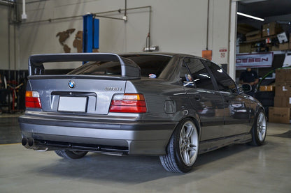 ✨SPOILER ADATTO PER BMW SERIE 3 E36 LOOK M3 GT DESIGN NERO LUCIDO✨