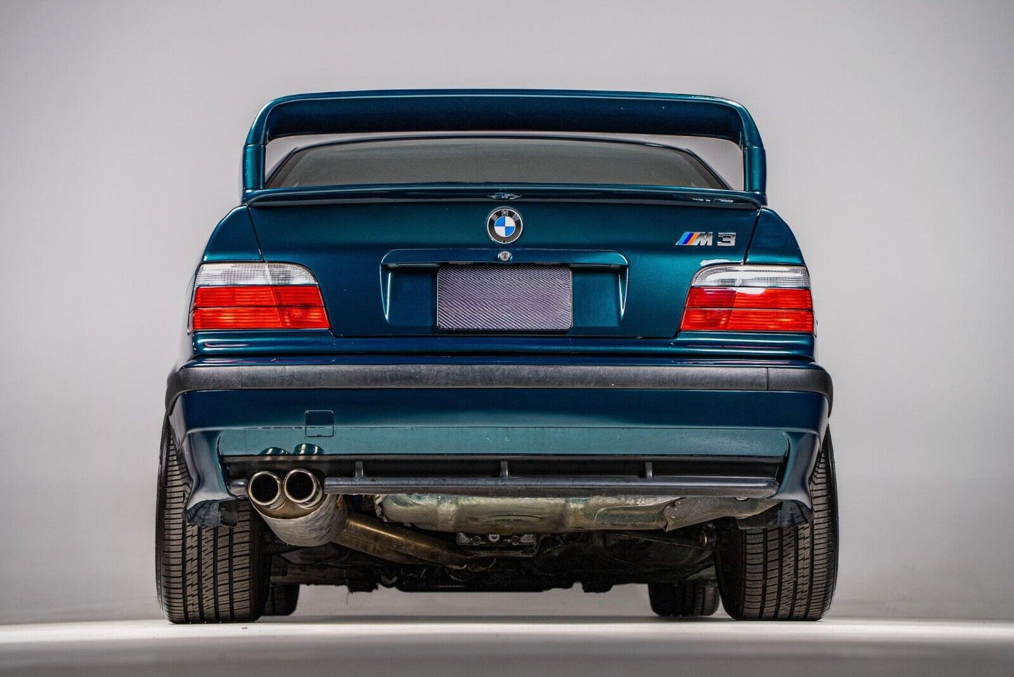 ✨SPOILER ADATTO PER BMW SERIE 3 E36 LOOK M3 GT DESIGN NERO LUCIDO✨