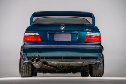 ✨SPOILER ADATTO PER BMW SERIE 3 E36 LOOK M3 GT DESIGN NERO LUCIDO✨