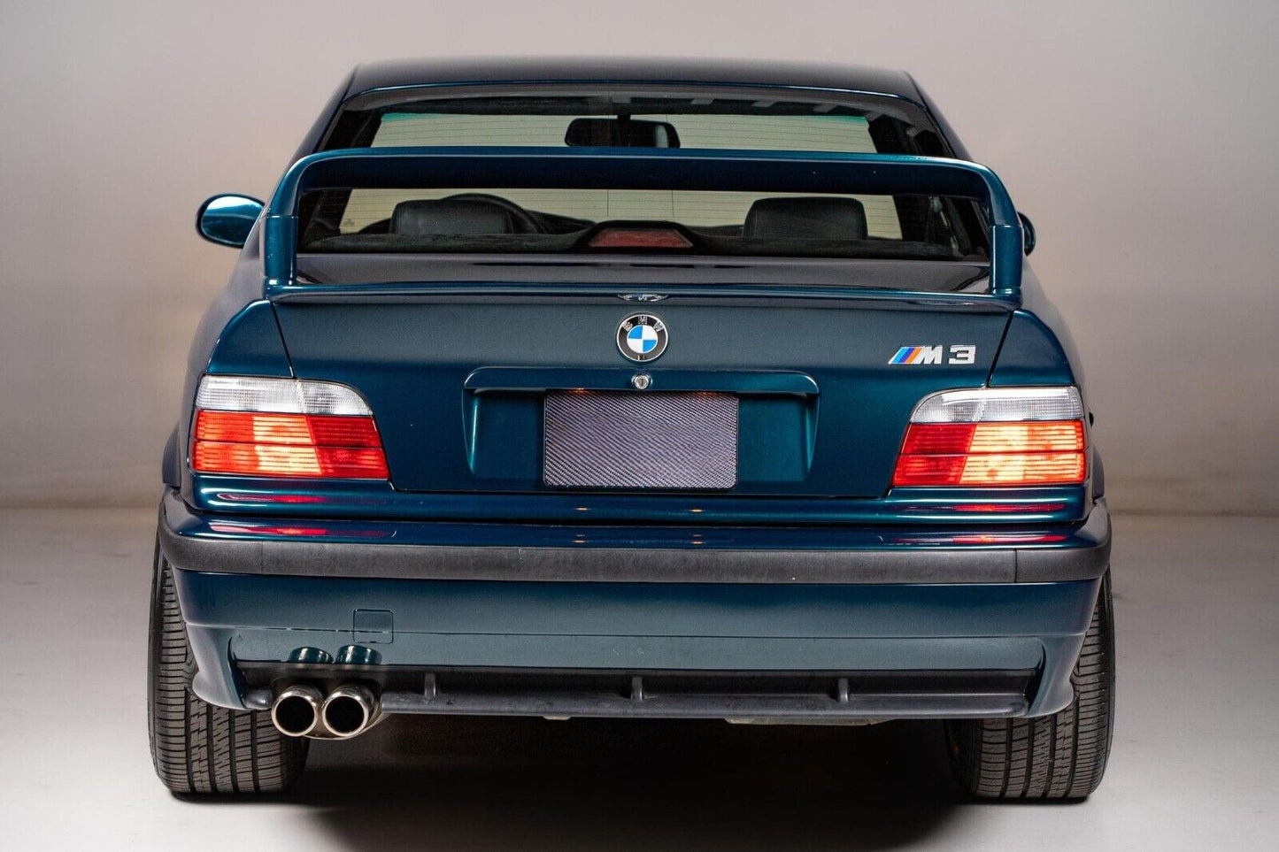 ✨SPOILER ADATTO PER BMW SERIE 3 E36 LOOK M3 GT DESIGN NERO LUCIDO✨