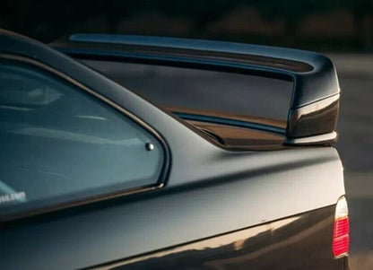 SPOILER TUNING POSTERIORE COFANO BMW SERIE 3 E36 BERLINA COUPE NERO LUCIDO 0027
