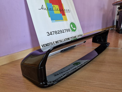 SPOILER TUNING M3 POSTERIORE COFANO BMW SERIE 3 E36 BERLINA COUPE NERO LUCIDO 00