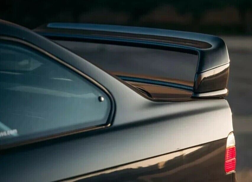 SPOILER TUNING M3 POSTERIORE COFANO BMW SERIE 3 E36 BERLINA COUPE NERO LUCIDO 00