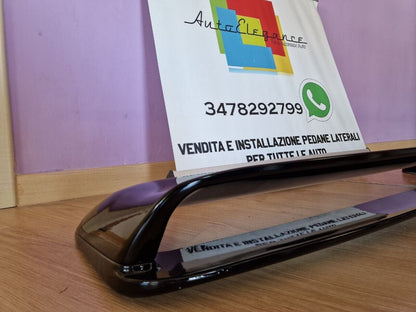 SPOILER M3 POSTERIORE COFANO BMW SERIE 3 E36 BERLINA COUPE NERO LUCIDO