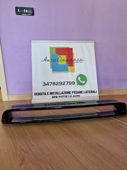 SPOILER M3 POSTERIORE COFANO BMW SERIE 3 E36 BERLINA COUPE NERO LUCIDO