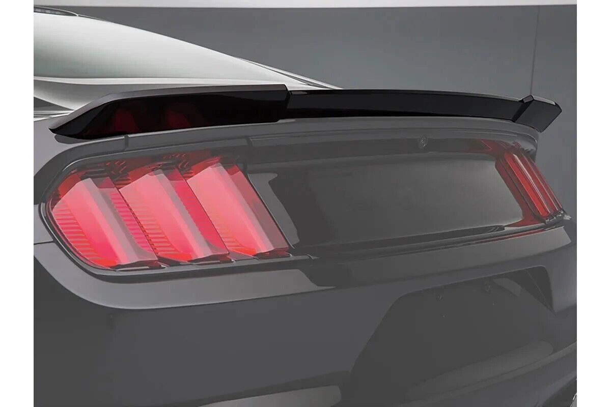 SPOILER ADATTO PER FORD MUSTANG COUPE 2014-2020 LOOK PERFORMANCE NERO LUCIDO