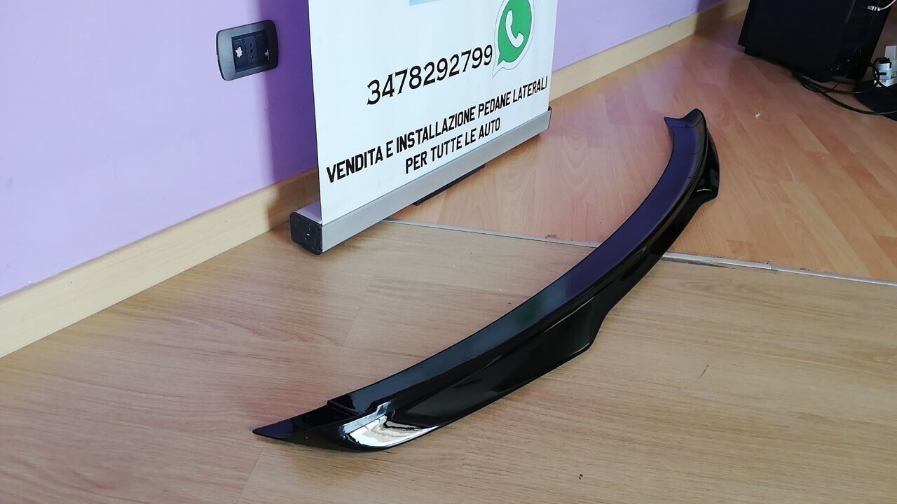 SPOILER ADATTO PER FORD MUSTANG COUPE 2014-2020 LOOK PERFORMANCE NERO LUCIDO