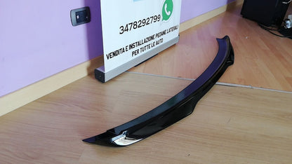 SPOILER ADATTO PER FORD MUSTANG COUPE 2014-2020 LOOK PERFORMANCE NERO LUCIDO