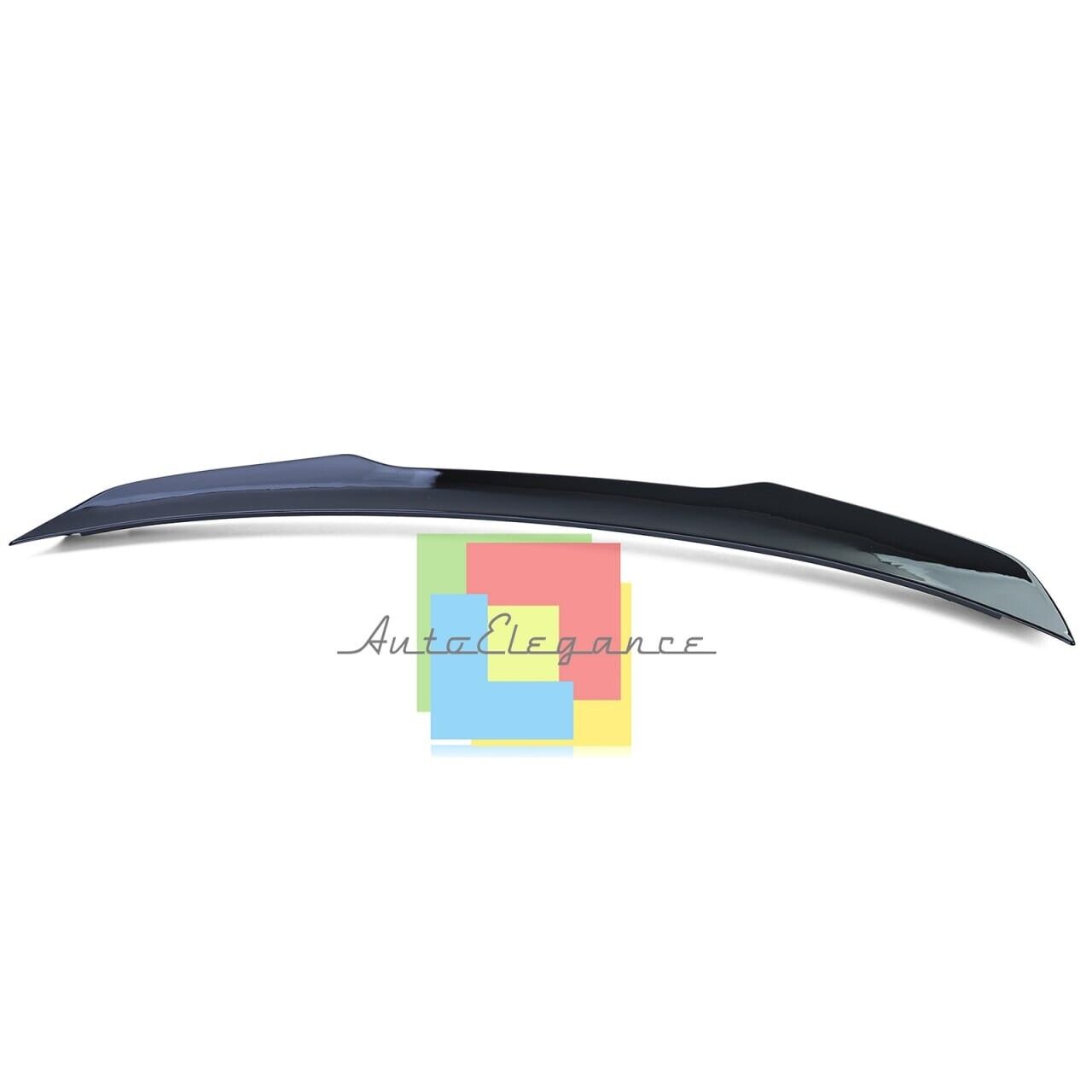 SPOILER ADATTO PER FORD MUSTANG COUPE 2014-2020 LOOK PERFORMANCE NERO LUCIDO