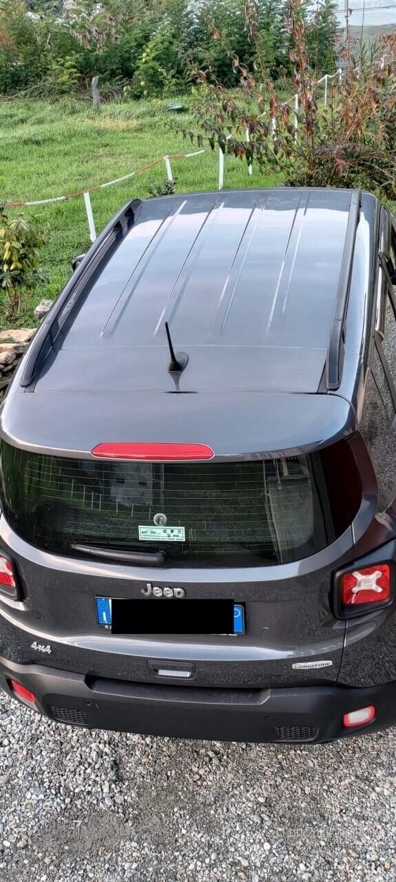 MANCORRENTI PORTAPACCHI NERI ADATTI PER JEEP RENEGADE 2014 - 2023