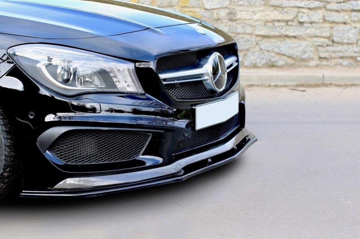 GRIGLIA ADATTA MERCEDES PER CLASSE A W176 2012-2015 LOOK A45 LOOK NERO LUCIDO
