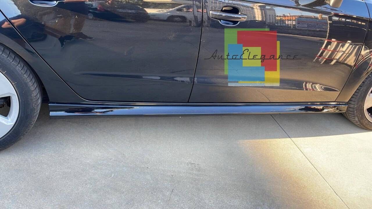 MINIGONNE LATERALI ADATTE PER AUDI A3 8V IN ABS GREZZO LOOK S3 SLINE
