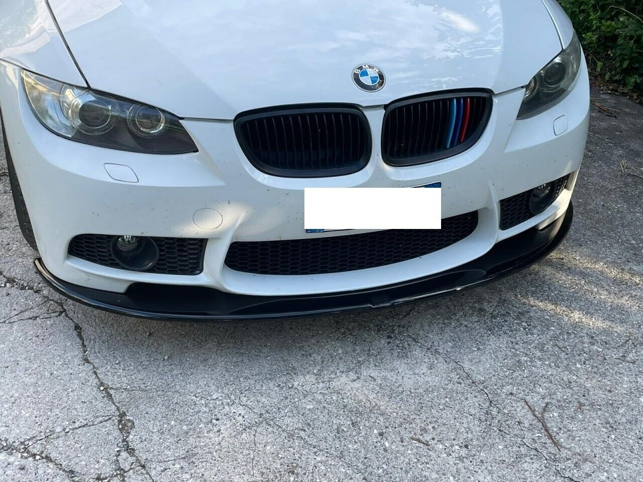 SPLITTER SUITABLE FOR BMW 3 SERIES E92 E93 M3 2006-2010 GLOSS BLACK LOOK