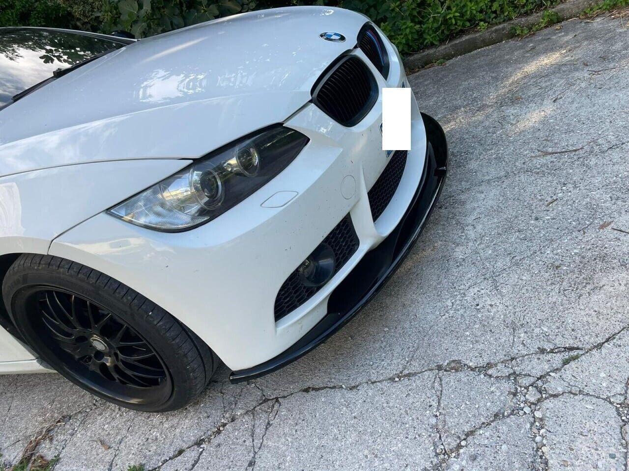 SPLITTER SUITABLE FOR BMW 3 SERIES E92 E93 M3 2006-2010 GLOSS BLACK LOOK