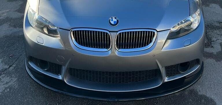 SPLITTER SUITABLE FOR BMW 3 SERIES E92 E93 M3 2006-2010 GLOSS BLACK LOOK