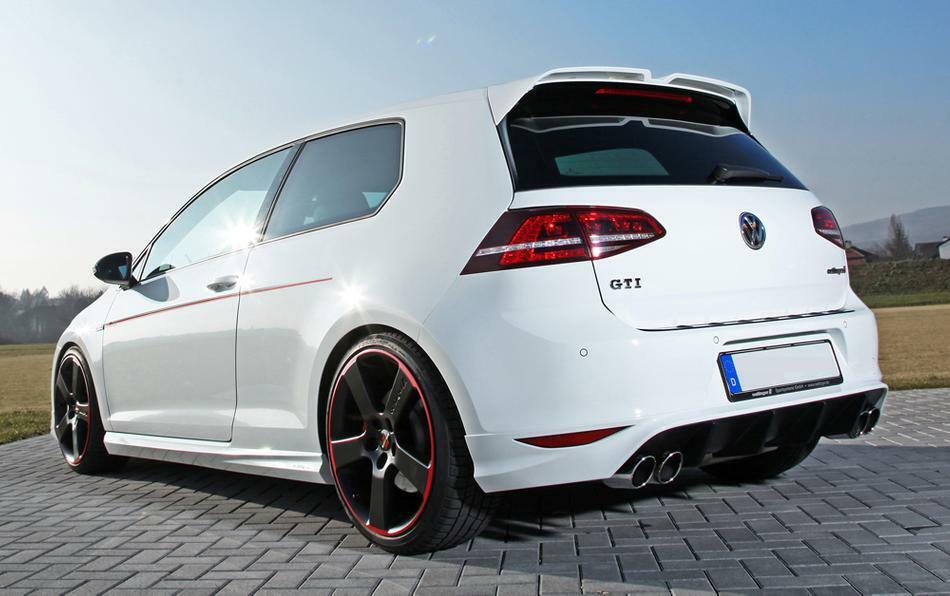 VW GOLF 7 VII 2012-2019 MINIGONNE SPORTIVE LATERALI SOTTO PORTA IN ABS TUNING