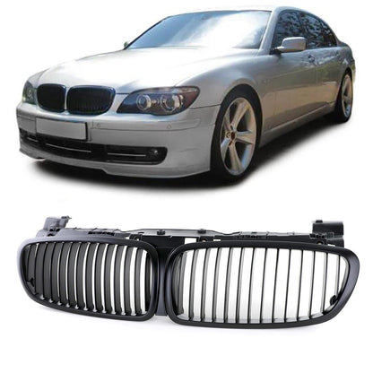 Griglia sportiva Performance NERO opaca adatta per BMW Serie 7 E65 E66 Facelift 2005-2008