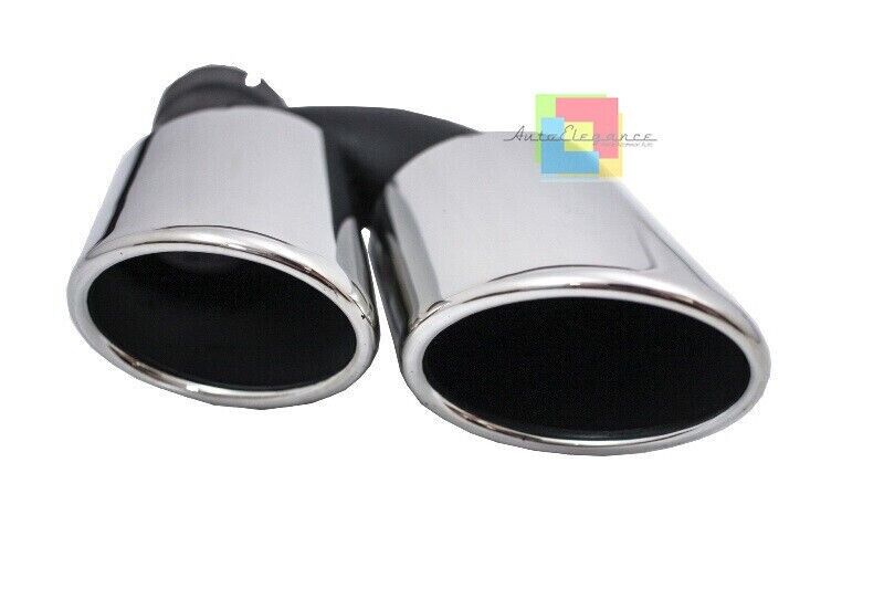 TERMINALI DI SCARICO ADATTO PER AUDI AUDI A6 4G C7 2010-2014 ACCIAIO LOOK S6