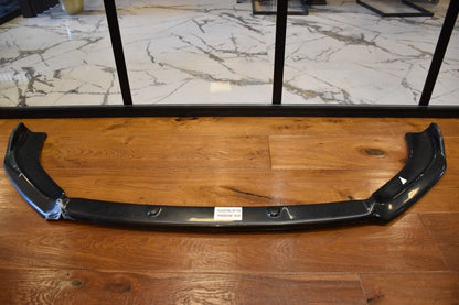 SPLITTER SOTTO PARAURTI ADATTO PER AUDI A3 8V 2017+ RS3 ABS LOOK NERO LUCIDO