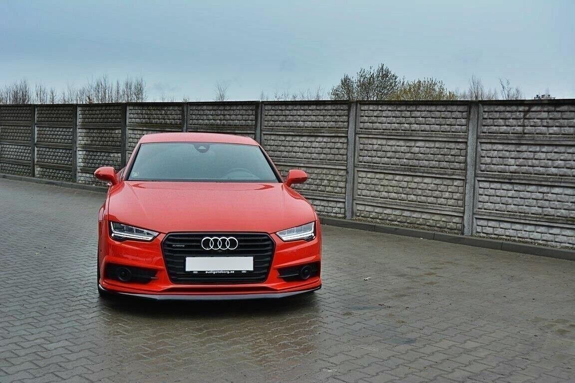Splitter adatto per Audi S7 / A7 S-Line C7 FL 2014-2017 Front Splitter