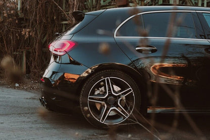 AMG SPOILER SUITABLE FOR MERCEDES A-CLASS W177 LOW GLOSS BLACK A35