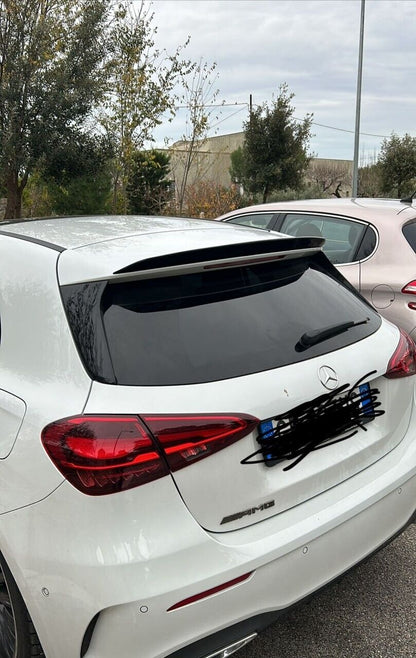 SPOILER ALA ADATTA PER MERCEDES CLASSE A W177 LOOK A35 NERO LUCIDO