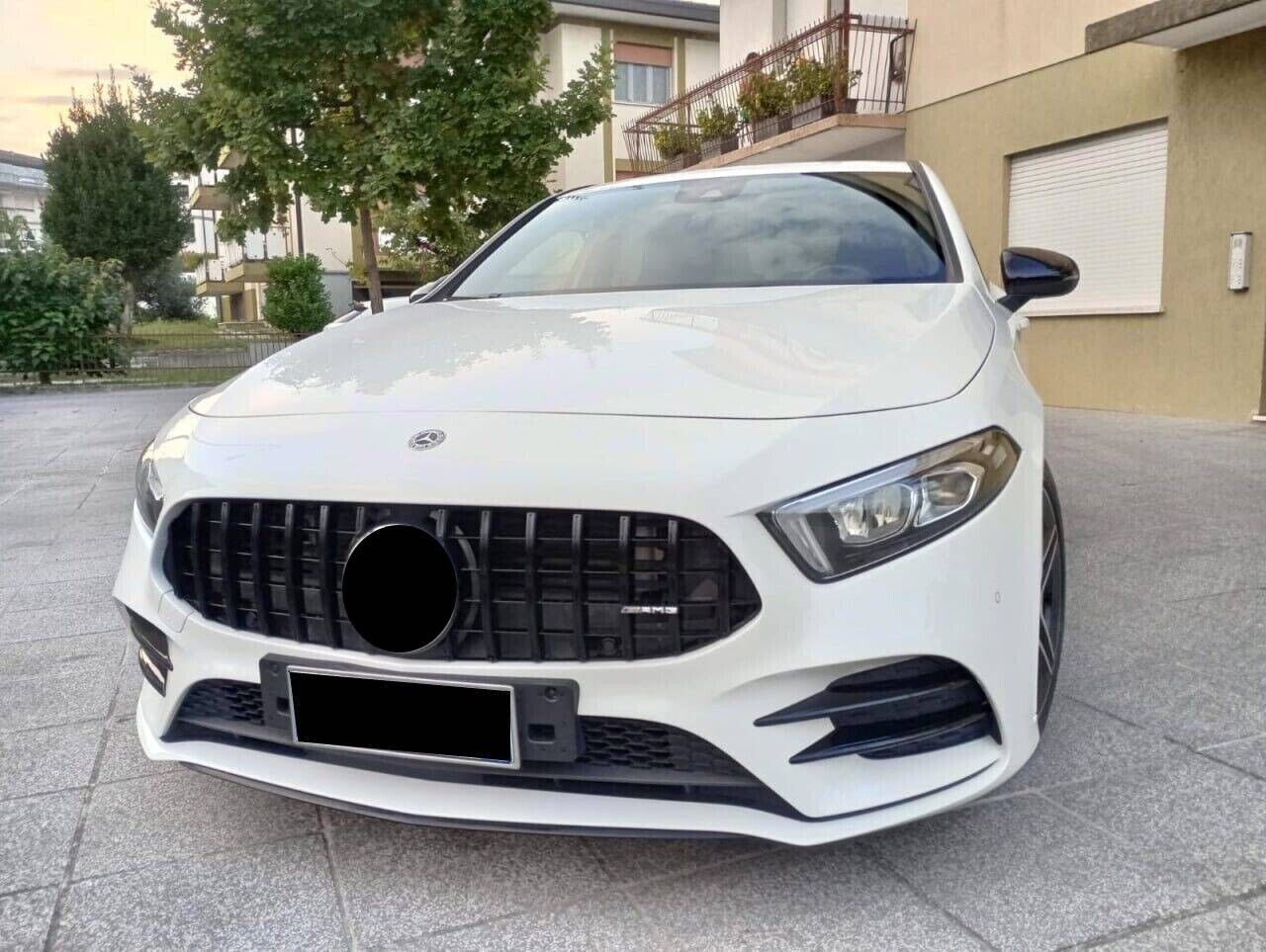 GRILLE SUITABLE FOR MERCEDES-BENZ A-CLASS W177 GT LOOK BLACK WITHOUT CHAMBER