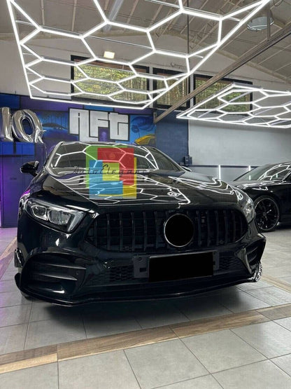 GRILLE SUITABLE FOR MERCEDES-BENZ A-CLASS W177 GT LOOK BLACK WITHOUT CHAMBER