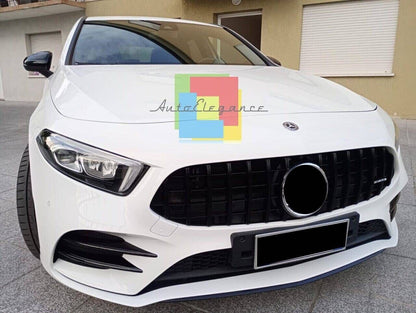 GRILLE SUITABLE FOR MERCEDES-BENZ A-CLASS W177 GT LOOK BLACK WITHOUT CHAMBER