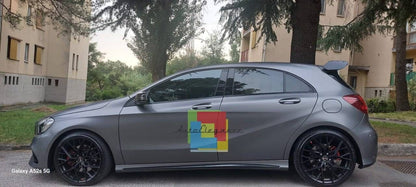 ROOF SPOILER SUITABLE FOR MERCEDES A CLASS W176 A45 GLOSSY BLACK