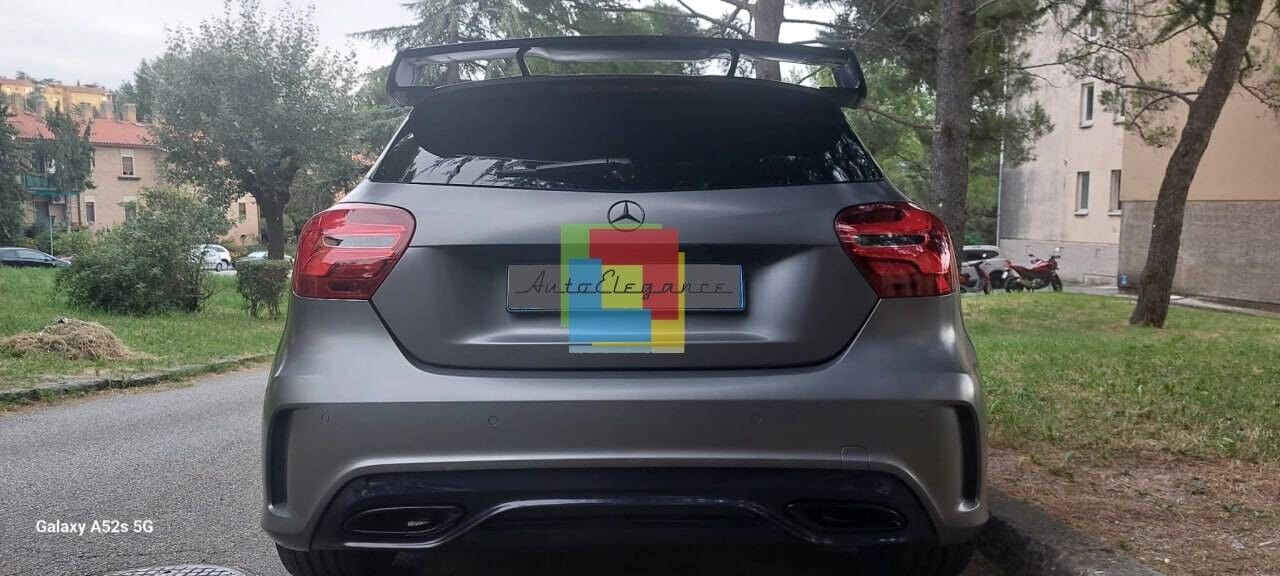 ROOF SPOILER SUITABLE FOR MERCEDES A CLASS W176 A45 GLOSSY BLACK