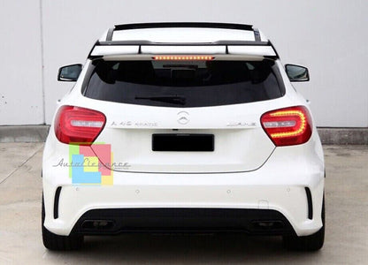 ROOF SPOILER SUITABLE FOR MERCEDES A CLASS W176 A45 GLOSSY BLACK