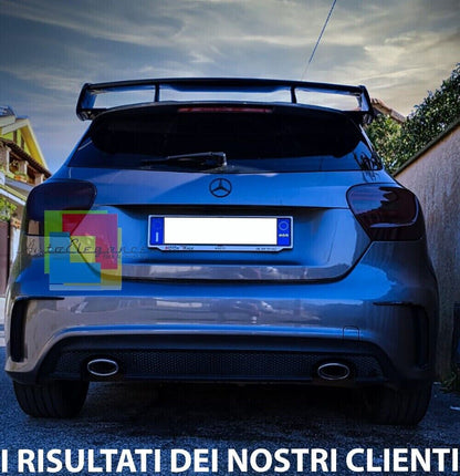 ROOF SPOILER SUITABLE FOR MERCEDES A CLASS W176 A45 GLOSSY BLACK
