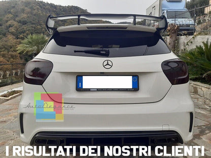 ROOF SPOILER SUITABLE FOR MERCEDES A CLASS W176 A45 GLOSSY BLACK
