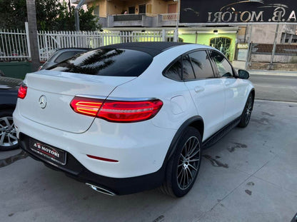 PEDANE LATERALI SOTTOPORTA PER MERCEDES GLC X253 C253 COUPE SUV NERO AMG black 0