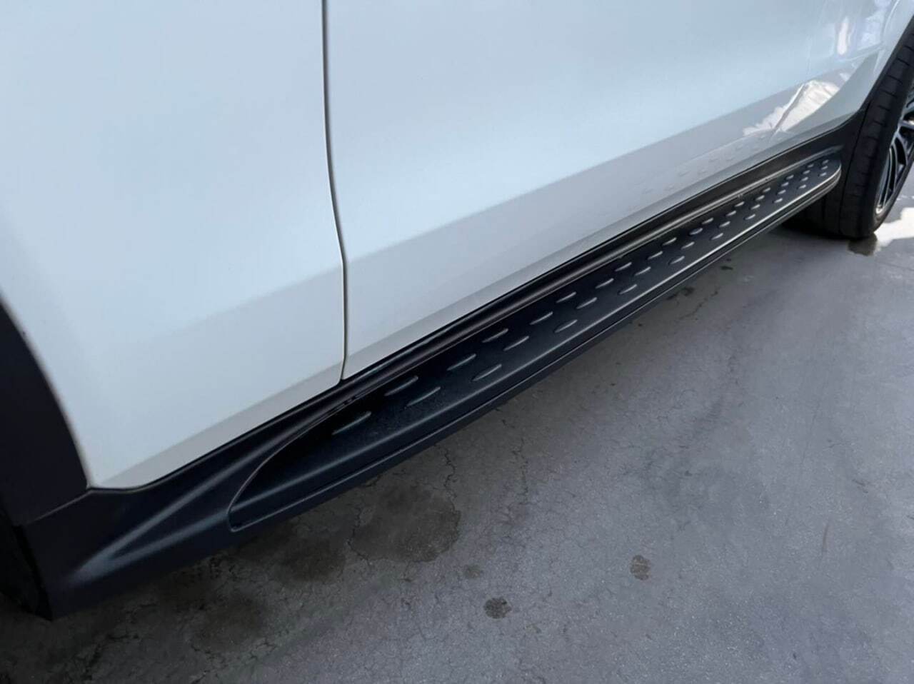 PEDANE LATERALI SOTTOPORTA PER MERCEDES GLC X253 C253 COUPE SUV NERO AMG black 0