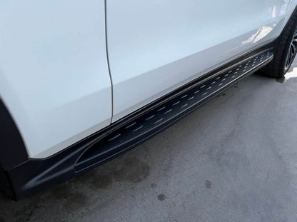 PEDANE LATERALI SOTTOPORTA PER MERCEDES GLC X253 C253 COUPE SUV NERO AMG black 0