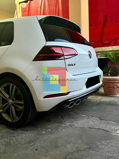 DIFFUSORE POSTERIORE ADATTO PER VW GOLF 7.5 2+2 LOOK NIDO APE DESIGN SPORTIVO