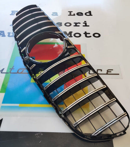 GRILLE SUITABLE FOR MERCEDES-BENZ GLC X253 C253 2015-2018 CHROME LOOK GT